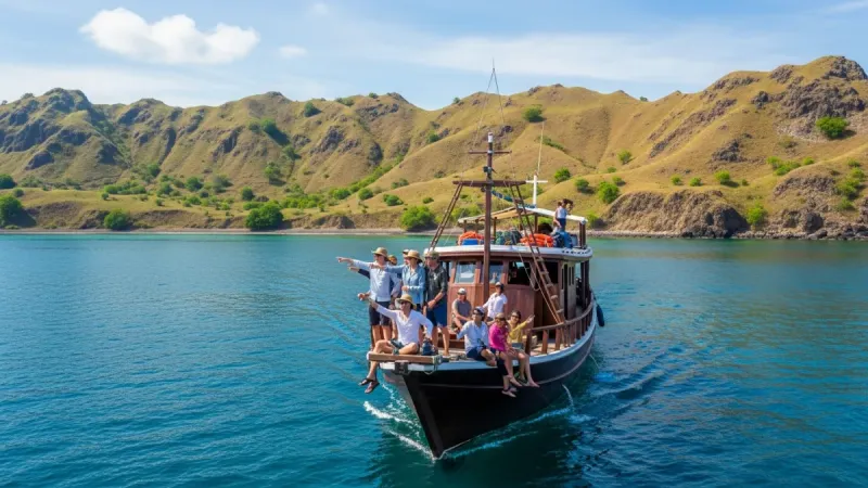 Komodo boat tour 2 days 1 night liveaboard