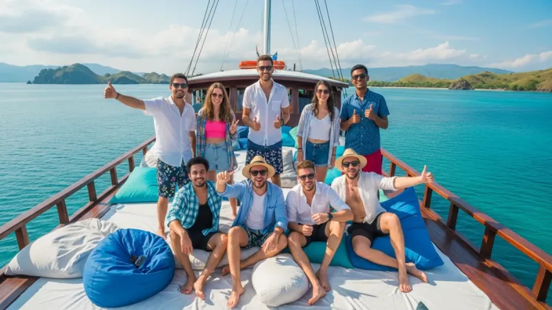 Komodo speedboat one day boat tour from Labuan Bajo